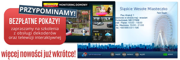 Bezpłatne pokazy telewizji interaktywnej