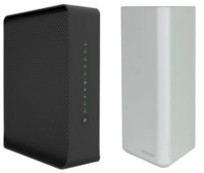 Zdjęcie modemu kablowego CGA437A i Easymesha WiFI