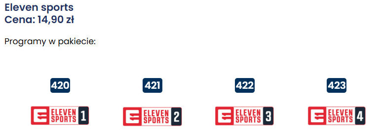 pakiet dadt eleven sports new